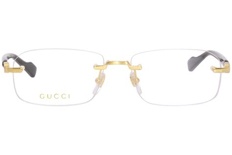 mens designer glasses frames gucci|gucci rimless glasses for men.